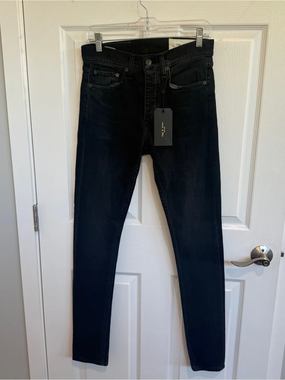 Rag & Bone Men’s Fit 1 skinny jeans